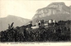 VINTAGE POSTCARD Chambéry the Castle Of Bathie