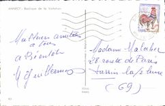 CPM Annecy Basilique De La Visitation