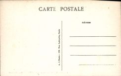Sacerdote del St del poste de D Halatte del taladro de Fleurines de la POSTAL de la VENDIMIA