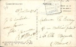 CPA Chamonix Mont Blanc La Flegere