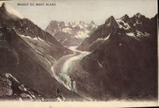 CPA Chamonix Mer De Glace Vue De la Flegere