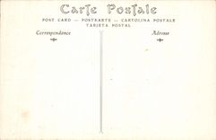 VINTAGE POSTCARD Castle of Chambord septentrional Frontage seen from of the road of Dye Saint