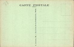 CPA Versailles L'Hopital Militaire Militaria