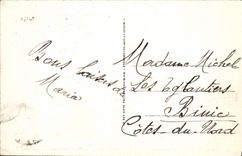 Mercado de la playa de las apuestas de Touquet de la POSTAL de la VENDIMIA cubierto