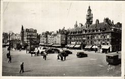 CPM Lille La grande place et l'ancienne bourse 