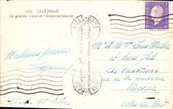 MODERN CARD Lille the great place and the old purse