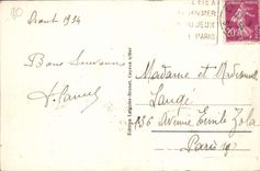 VINTAGE POSTCARD Cayeux on Sea the hour of the Bath