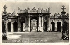 CPA Nancy L'Arc de Triomphe vu de la Place Carriere
