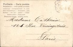 CPA Fantaisie Poisson 1er Avril 