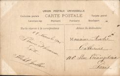 CPA Fantaisie Enfant Ange Bonne Fete Saint Andre
