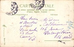 CPA Fantaisie Fleurs Bonne Fete 