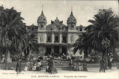 CPA Monte Carlo Facade du Casino