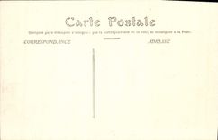 VINTAGE POSTCARD Villefranche and the Boron Mount