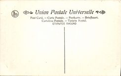 VINTAGE POSTCARD Gerald David Bruges Vault of St Blood central Panel of the triptych