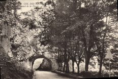 VINTAGE POSTCARD Tunnel of the Virgin Collar of the Rocks