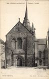 VINTAGE POSTCARD Fresnay On the Sarthe Church Gate