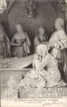 VINTAGE POSTCARD Saints of Solesmes the Madeleine to the tomb of Christ