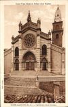 VINTAGE POSTCARD Worthy les Bains Cathedral Gerome Saint