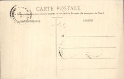 VINTAGE POSTCARD Charmettes Dining room