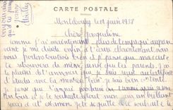 VINTAGE POSTCARD Normandy the church Arrows out of stone of the time