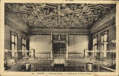 VINTAGE POSTCARD Rouen Law courts the Ceiling it Court of Assizes