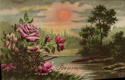 CPA Fantaisie Bonne annee