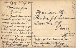 CPA Fantaisie Fleurs Muguet