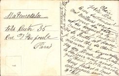 CPA Fantaisie Fleurs Bonne Fete