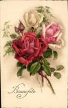 CPA Fantaisie Fleurs Bonne Fete