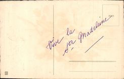 CPA Fantaisie Fleurs Bonne Fete