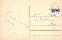 VINTAGE POSTCARD Good Fantaisie Celebrates Flowers Lily of the valley