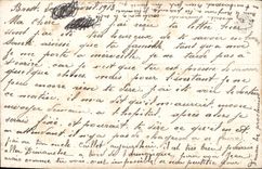 VINTAGE POSTCARD Fantasy Woman Man Child