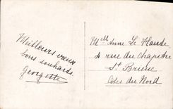 VINTAGE POSTCARD Fantasy Happy New Year Child