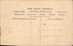 VINTAGE POSTCARD Fantasy Woman by the keyhole