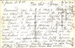 Mercado de Amiens de la POSTAL de la VENDIMIA en los barcos del agua