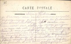 VINTAGE POSTCARD Lhuitre Northern Church Frontage and Western Gate