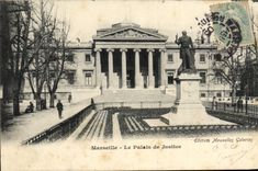 CPA Marseille Le Palais de Justice
