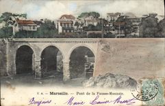 CPA Marseille Pont de la Fausse Monnaie