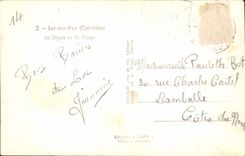 MODERN CARD Luc on Sea the dam and sea