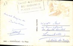 MODERN CARD Pontaillac the Beach