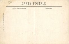 VINTAGE POSTCARD Belfort Carnot Bridge and suburb of France