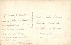 CPA Fantaisie Fleurs Bonne Annee