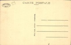 VINTAGE POSTCARD Holy Convent Odile the Terrace