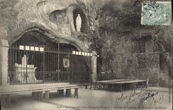 CPA Environs du Lion d'Angers Grotte de Lourdes de Montreuil sur Maine 