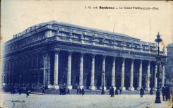 CPA Bordeaux La Grand Theatre