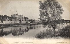 CPA Amboise vue sur le Chateau