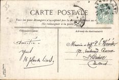 De la VENDIMIA de la POSTAL de Rennes de los cuarteles caballo de Jorte Militaria Saint