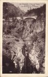 CPA Dauphine Vallee du Veneon Le Pont du Diable Pres Saint christophe en Oisans