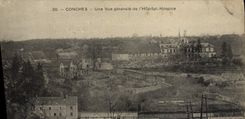 VINTAGE POSTCARD Conches View of the Hospital Old people's home