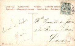 CPA Fantaisie Bonne Annee Muguet